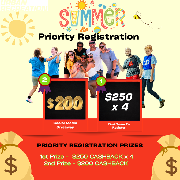 Summer Priority Registration