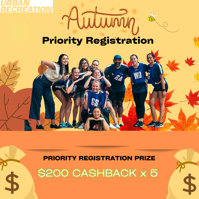 Autumn Priority Registration