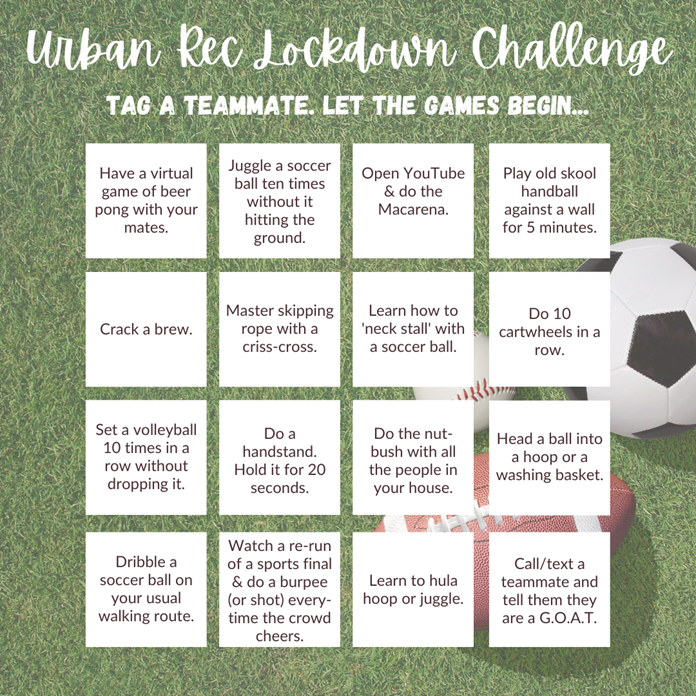 Urban Rec Sports Challenge